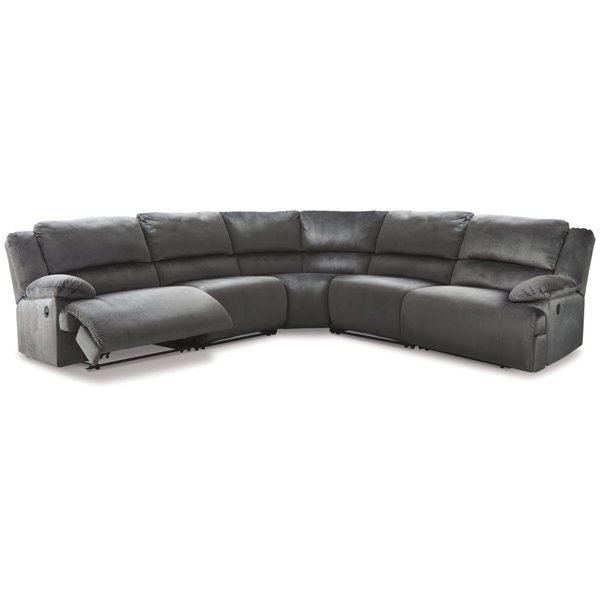 Hokku Designs Velmar 5Piece Reclining Sectional Wayfair